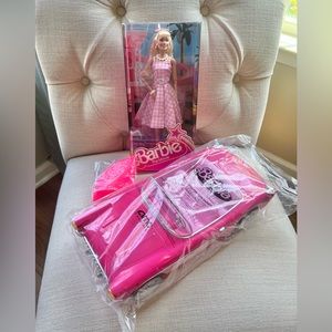 Barbie’s 2023 popcorn car, doll and floaty!
